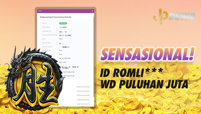 Sensasi Kemenangan Besar! ID Romli*** Berhasil Raih Rp40 Juta