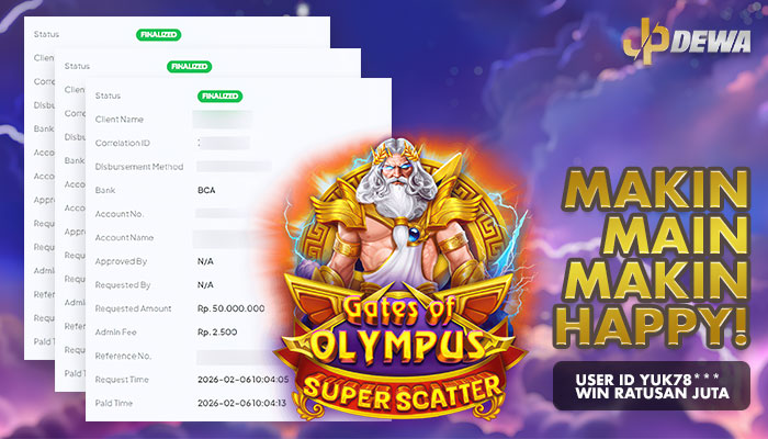 Makin Main Makin Happy! Member Win Ratusan Juta di JPDEWA